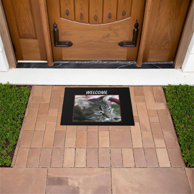 Paillasson Tiger Stripe Kitty Doormat (De plein air)