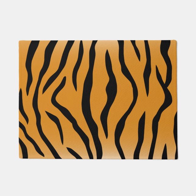 Paillasson Tiger stripes pattern (Devant)