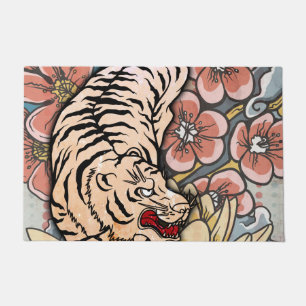 Paillasson Tigre blanc