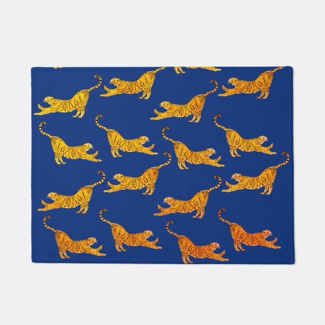 Paillasson Tigres du Bengale  (Devant)