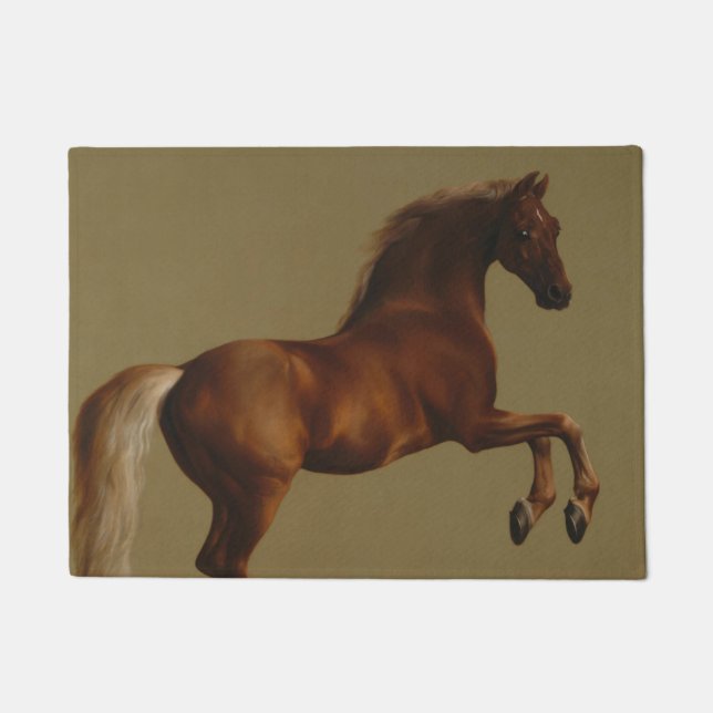 Paillasson Tir à blanc sur le cheval (par George Stubbs) (Devant)
