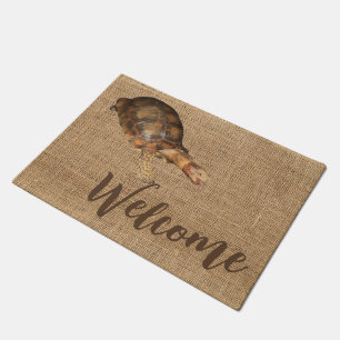 Paillasson Tortue de la forêt asiatique - Bienvenue