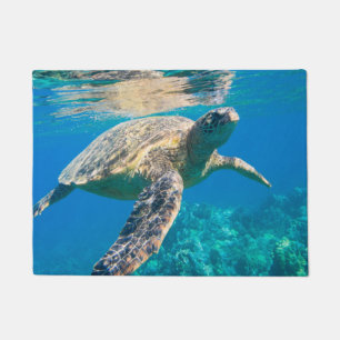Paillasson Tortue de mer de natation