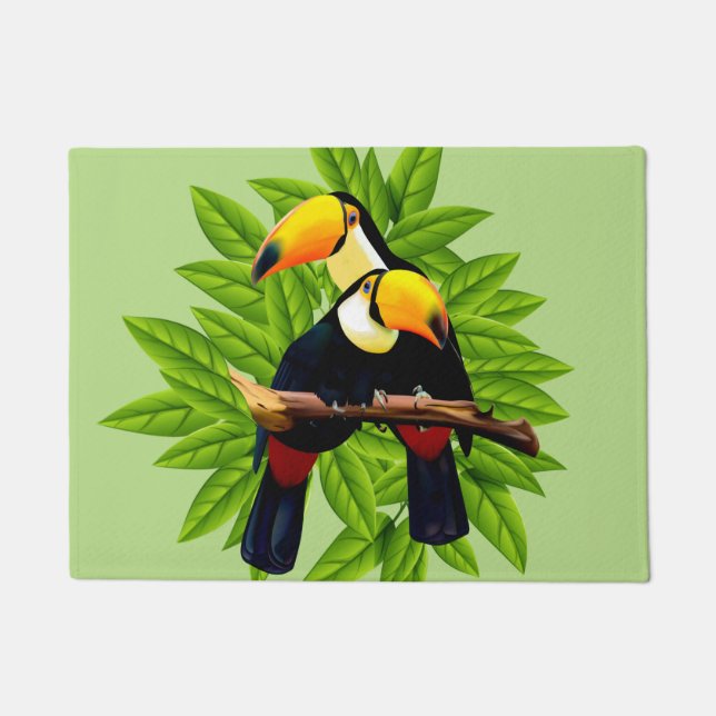 Paillasson Toucan Duo Green (Devant)