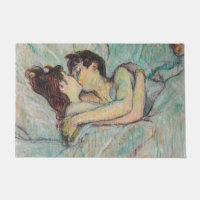 Toulouse-Lautrec - En Lit, Baiser