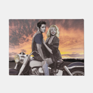 Paillasson Tour 2 de coucher du soleil