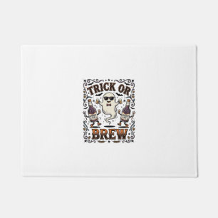 Paillasson Tour de potion d'Halloween ou Brasserie Vintage Gr