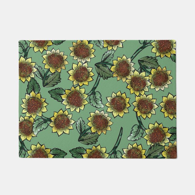 Paillasson Tournesols                                         (Devant)