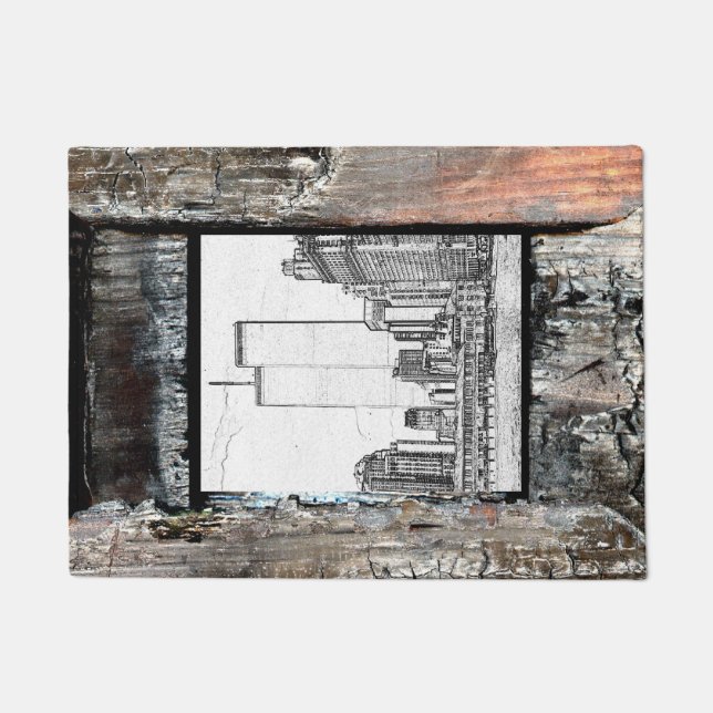 Paillasson Tours jumelles (Devant)