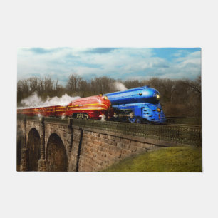 Paillasson Train - rétro - rencontrez les Royals 1938