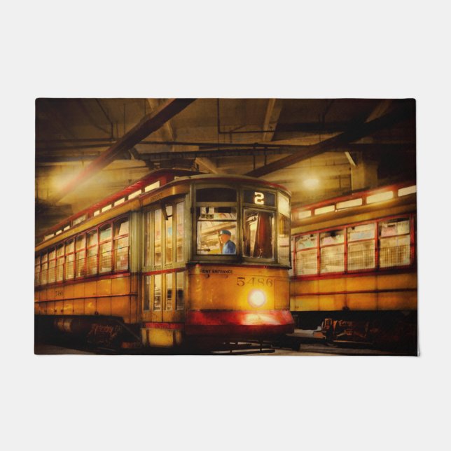Paillasson Tramway - Baltimore, MD - Attention à la marche s' (Devant)
