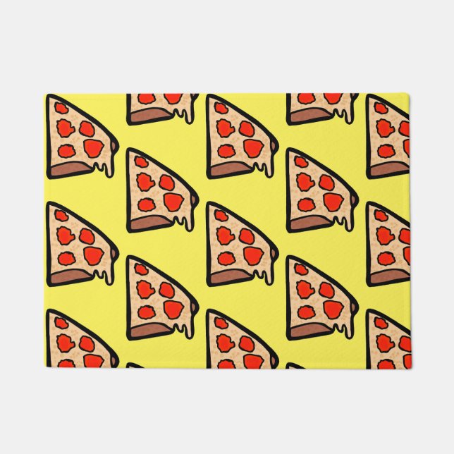 Paillasson tranche de pizza (Devant)
