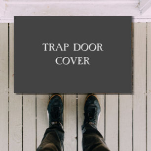 Paillasson "TRAP PORTE COVER" drôle introverti