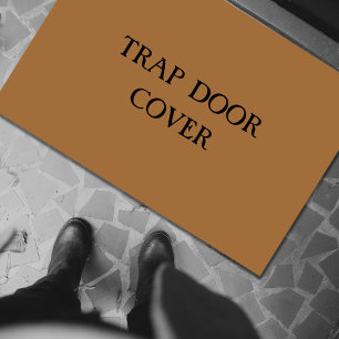 Paillasson "TRAP PORTE COVER" drôle introverti