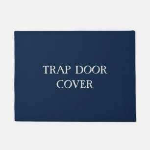 Paillasson "TRAP PORTE COVER" drôle Introvertir Antisocial