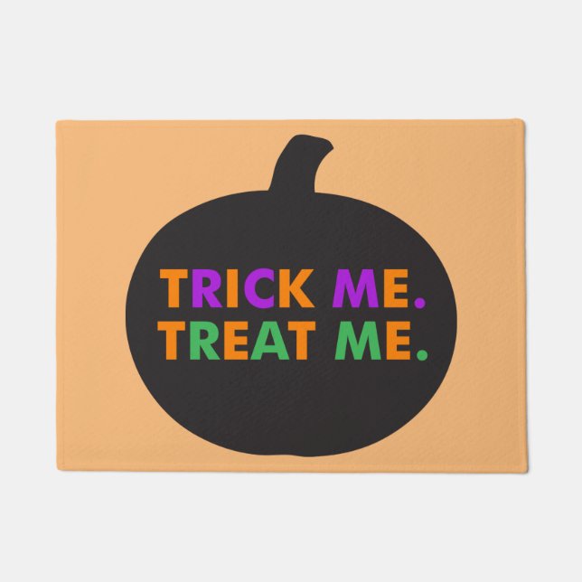Paillasson Trick Me Treat Me Multi-Colors (Devant)