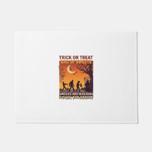 Paillasson Trick Or Treat Halloween Zombies Grim Reaper Citro