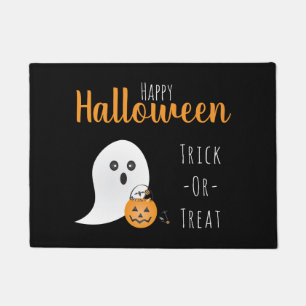 Paillasson Trick Ou Traiter Happy Halloween Ghost Éffrayant