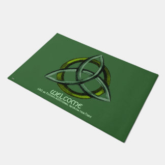 Paillasson Triquetra (vert)