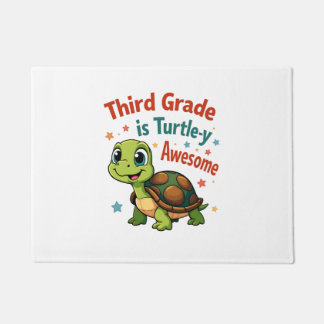 Paillasson Troisième année Turtle-y Incroyable 3e année Retou