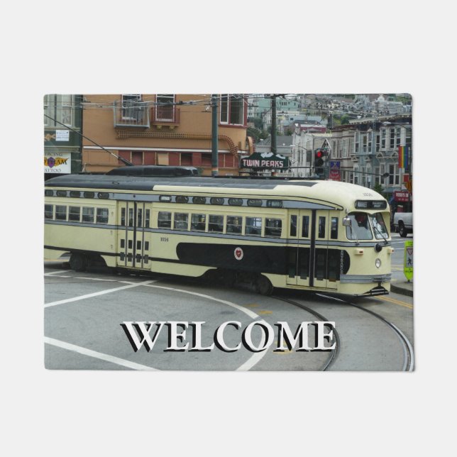 Paillasson Trolley de San Francisco (Devant)
