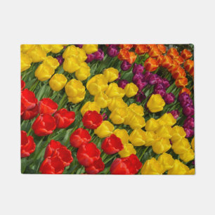 Paillasson Tulipes colorées de ressort