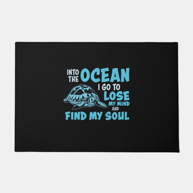 Paillasson Turtle Lover | Into The Ocean (Devant)