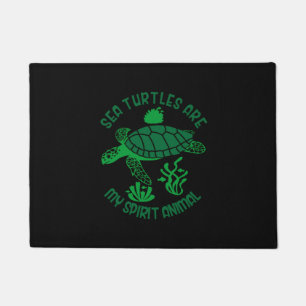 Paillasson Turtle Lover Les tortues marines sont mon esprit