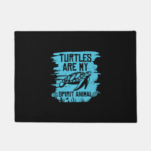 Paillasson Turtle Lover Les tortues sont mes animaux d'espr