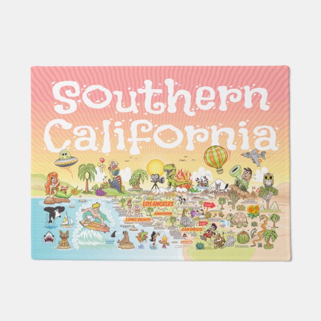 Paillasson Ultimate Sunny California (Devant)