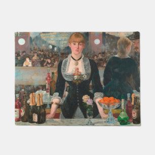Paillasson Un bar aux Folies-Bergère Edouard Manet
