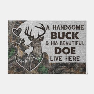 Paillasson Un Beau Buck Et Son Beau Doe