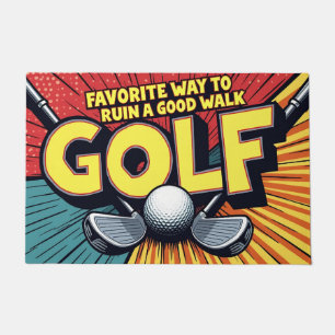 Paillasson Un Golf Sympa Moyen De Ruiner Une Bonne Marche