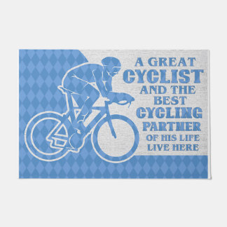 Paillasson Un Grand Cycliste Et Le Meilleur Partenaire Cyclis
