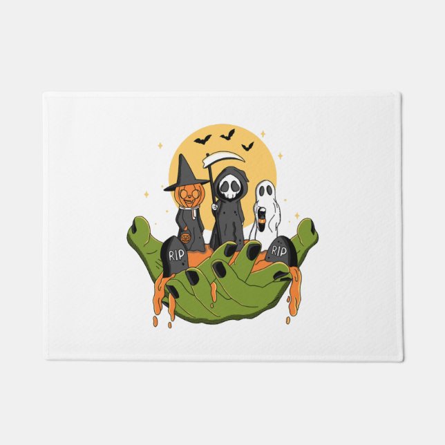 Paillasson Un morceau d'Halloween (Devant)