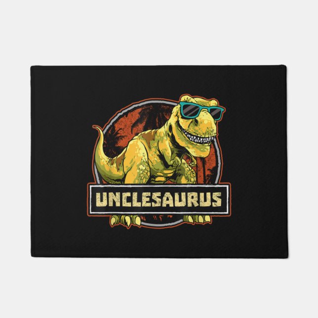 Paillasson Unclesaurus T rex Uncle Saurus Dinosaur (Devant)