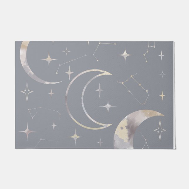 Paillasson Une fois dans une lune bleue (Devant)