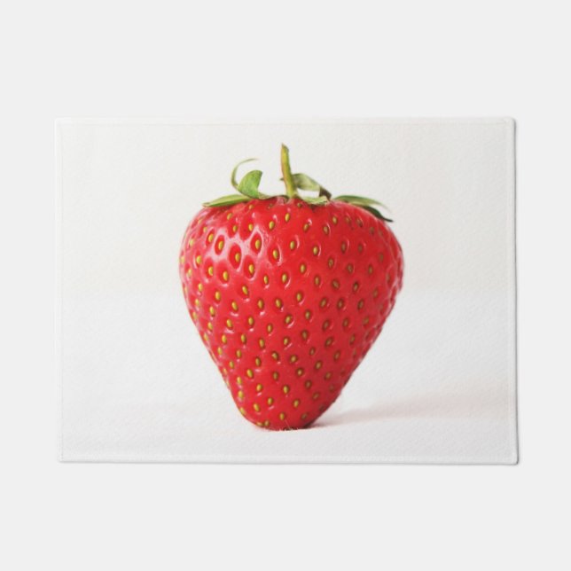 Paillasson Une fraise rouge dmcnm (Devant)