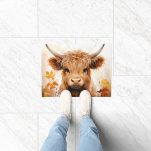 Paillasson Une jolie gamme de vaches Highland Design 1