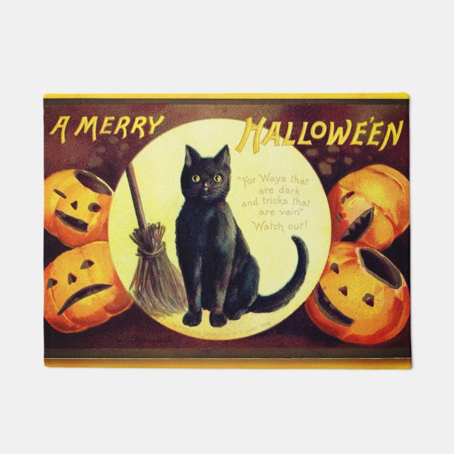 Paillasson Une joyeuse Halloween (Devant)