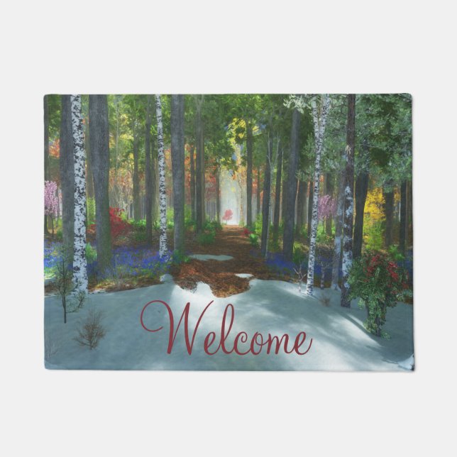 Paillasson Une longue journée de marche (Devant)