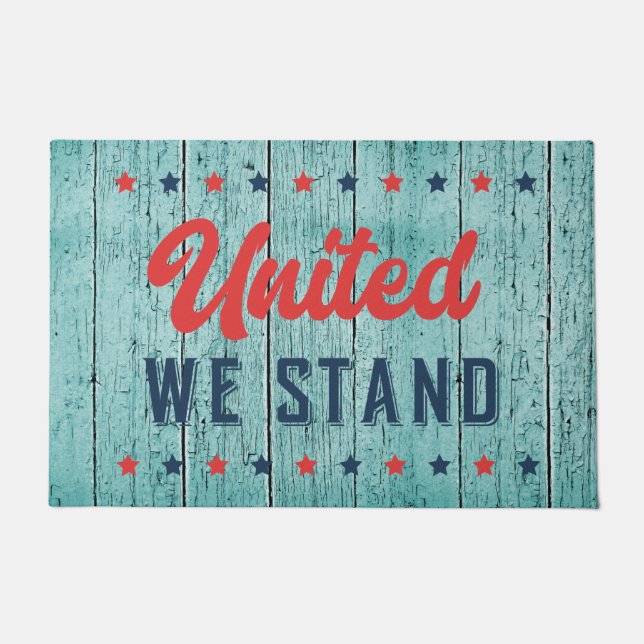 Paillasson United We stand Patriotic Door Mat (Devant)