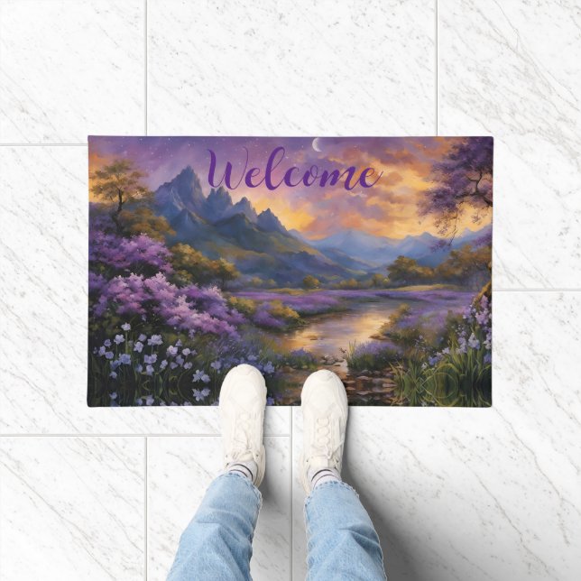 Paillasson Vallée de la Lavender à Dawn (Intérieur)