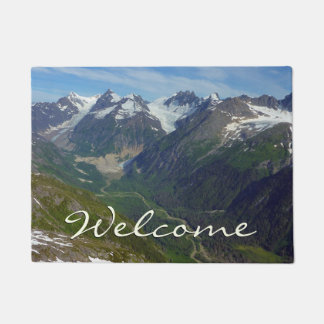 Paillasson Vallée sculptée par les glaciers de l'Alaska