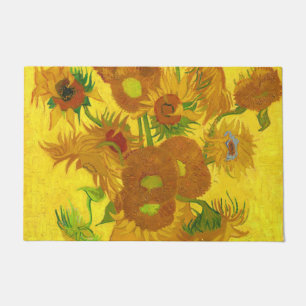 Paillasson Van Gogh Quinze Tournesols Dans Un Vase Art