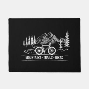 Paillasson Vélos Mountain Trail - Vélo cycliste Rider