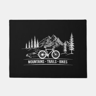 Paillasson Vélos Mountain Trail - Vélo cycliste Rider