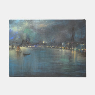 Paillasson Venetian Nocturne (par Glenn Cooper Henshaw)
