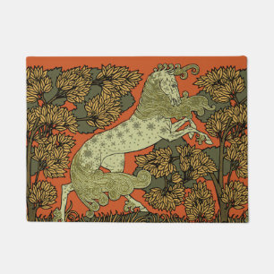 Paillasson Verneuil Art Nouveau Cheval : Équestre Vintage