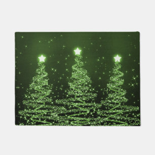 Paillasson Vert Élégant sapin de Noël